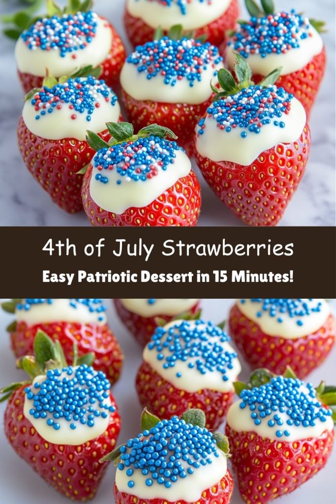 4th of July Strawberries