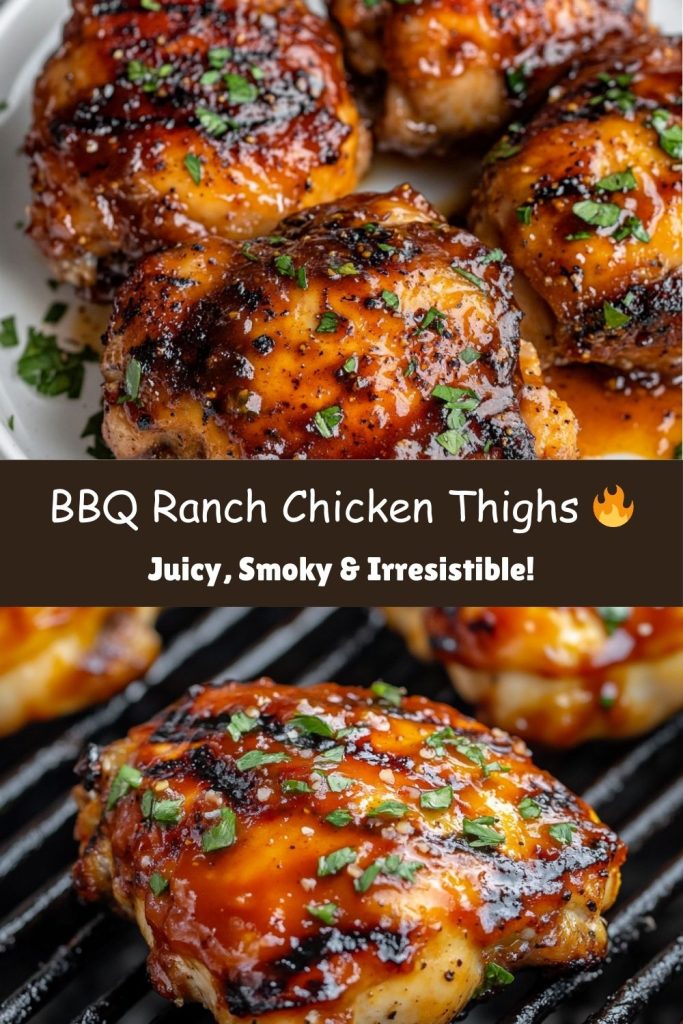 BBQ Ranch Chicken Thighs