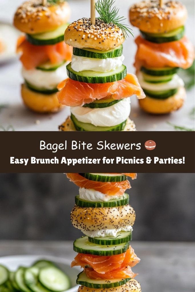 Bagel Bite Skewers