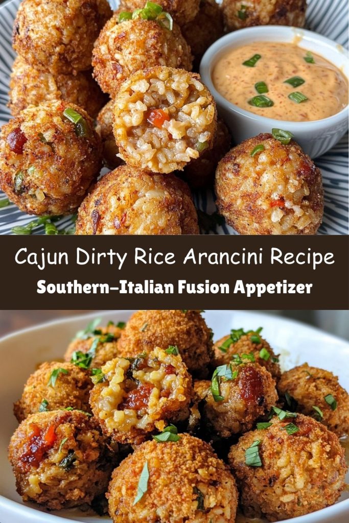 Cajun Dirty Rice Arancini