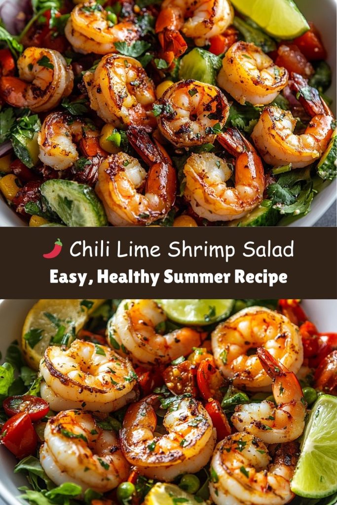 Chili Lime Shrimp Salad