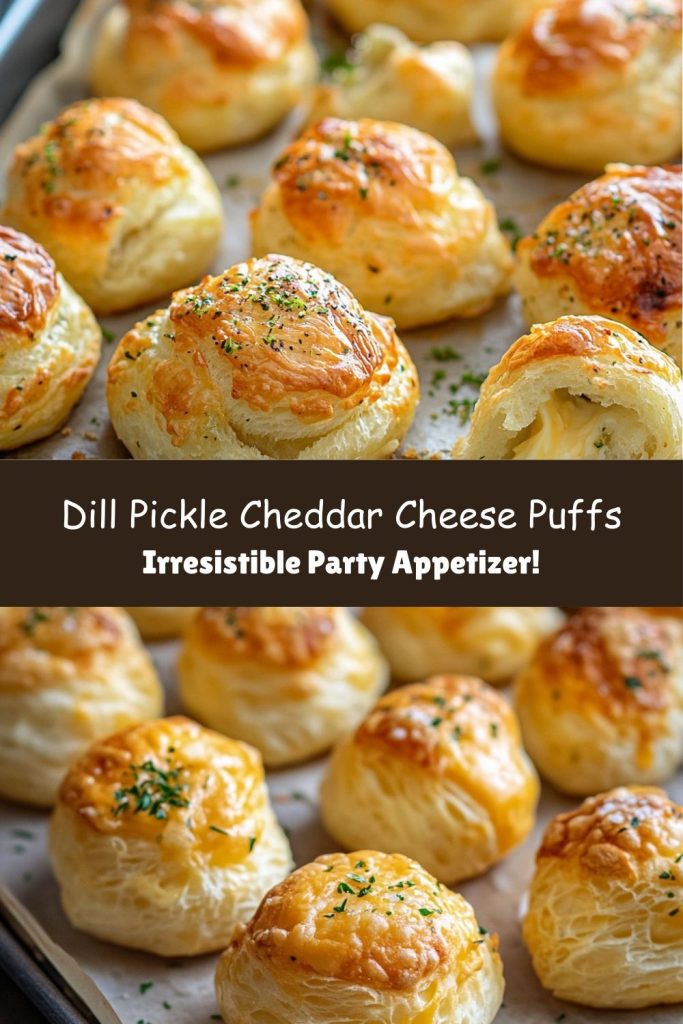 Dill Pickle Cheddar Cheese Puffs