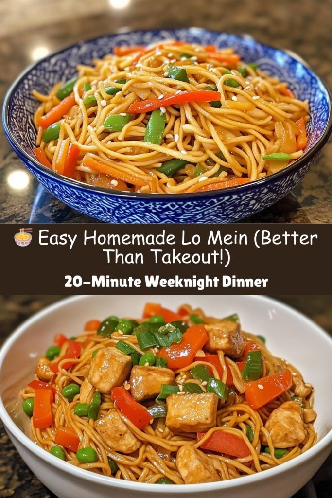 Easy Homemade Lo Mein