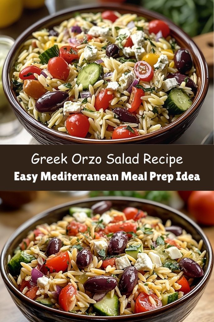 Greek Orzo Salad
