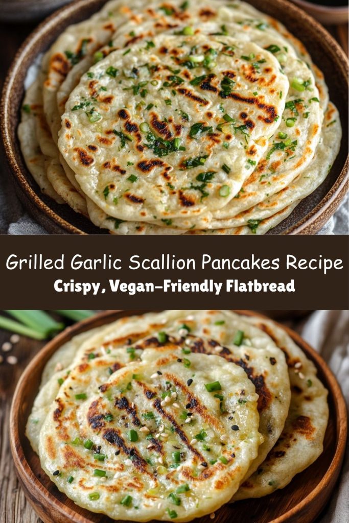 Grilled Garlic Scallion Pancakes