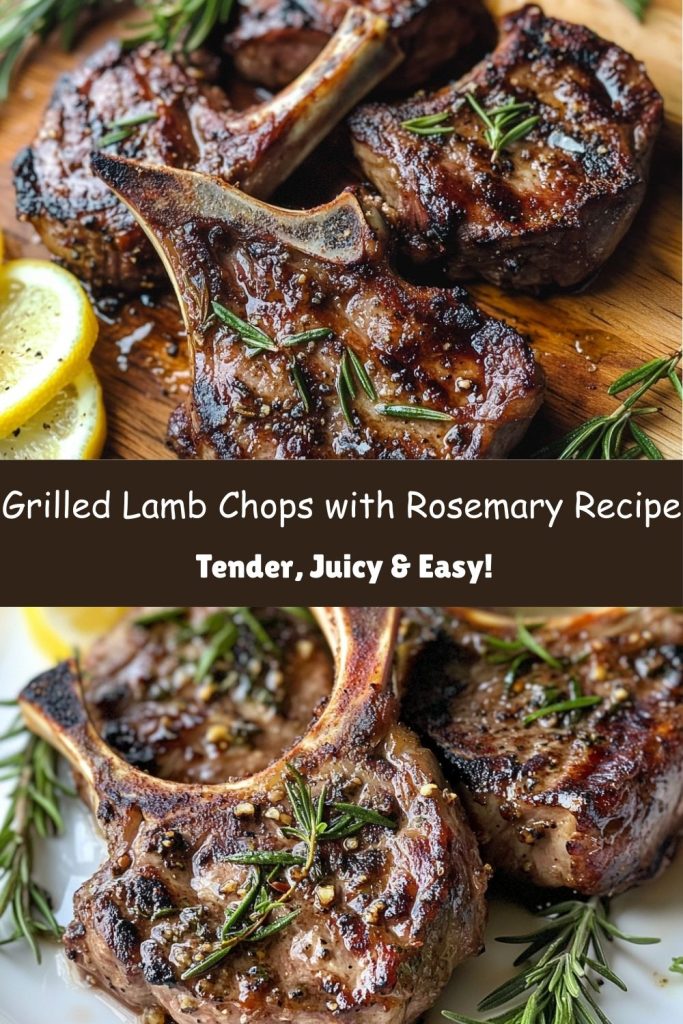 Grilled Lamb Chops with Rosemary
