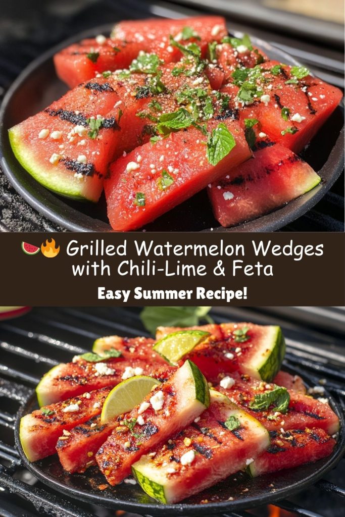 Grilled Watermelon Wedges
