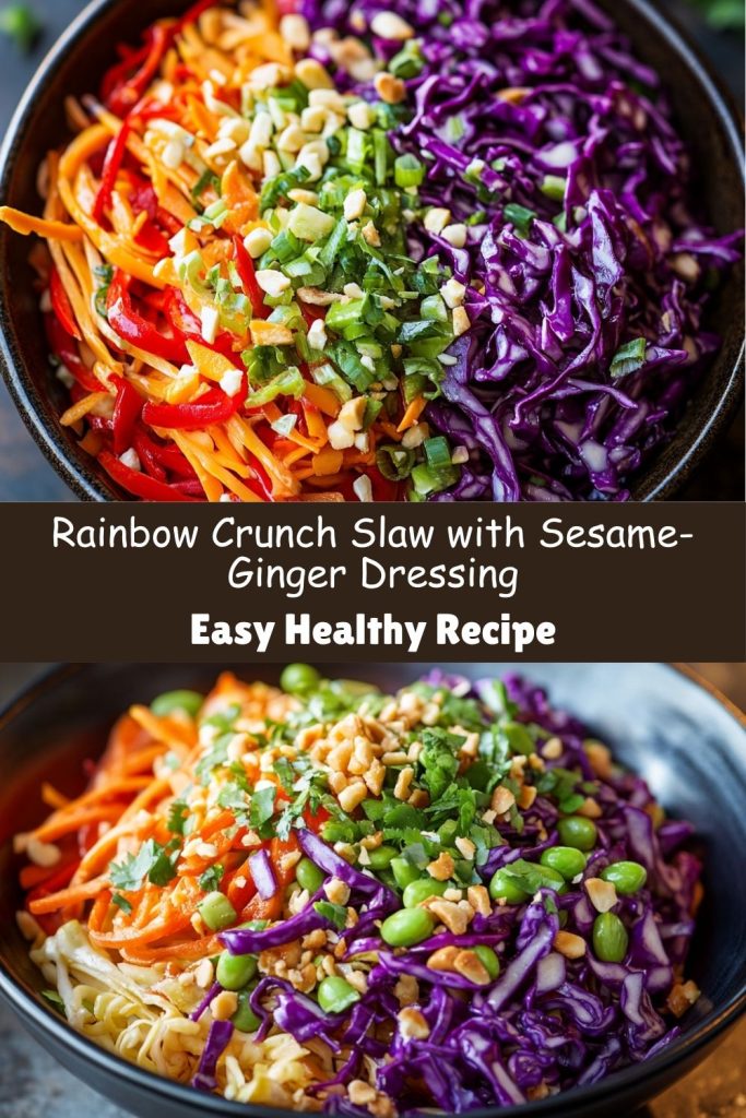 Rainbow Crunch Slaw