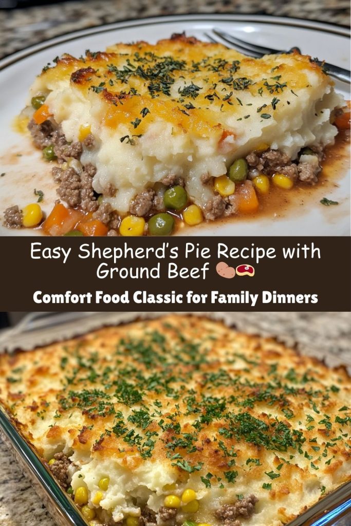 Shepherd’s Pie with Ground Beef