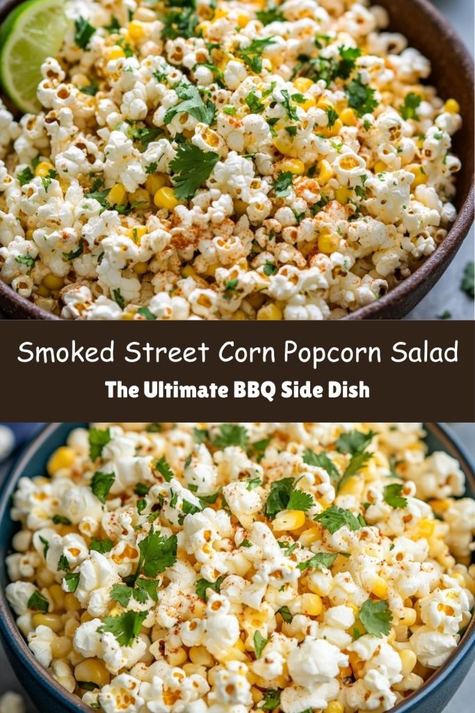 Smoked Street Corn Popcorn Salad