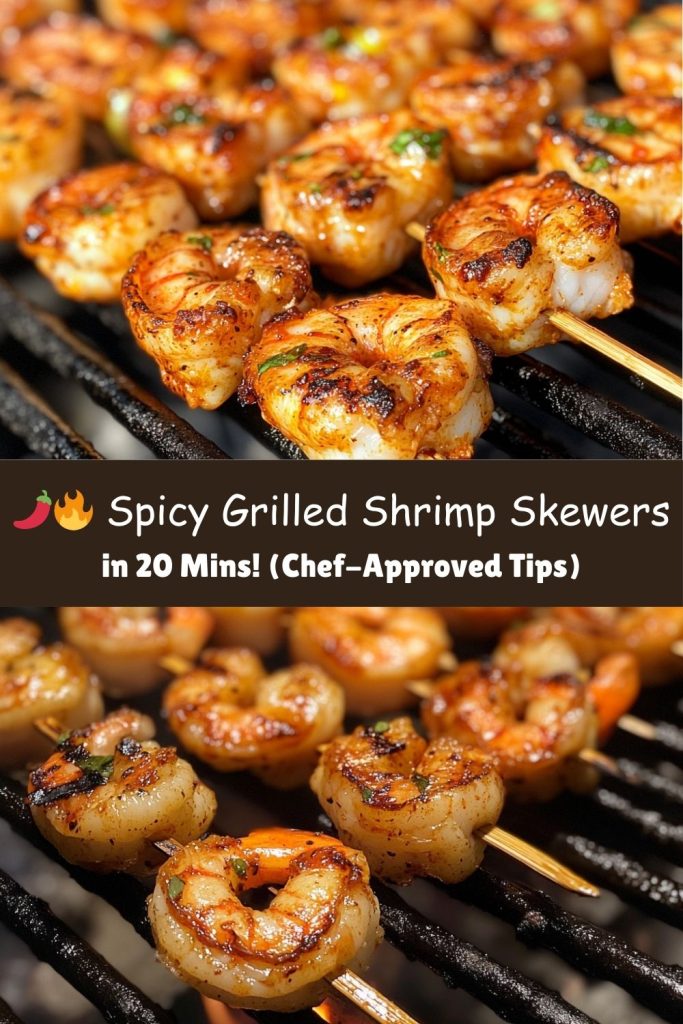 Spicy Grilled Shrimp Skewers