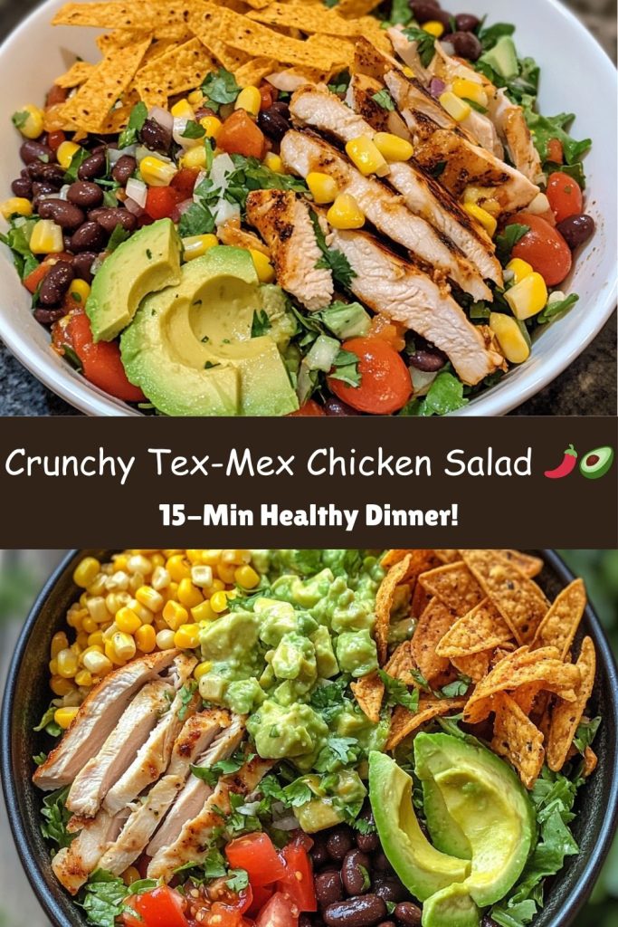 Tex-Mex Chopped Chicken Salad