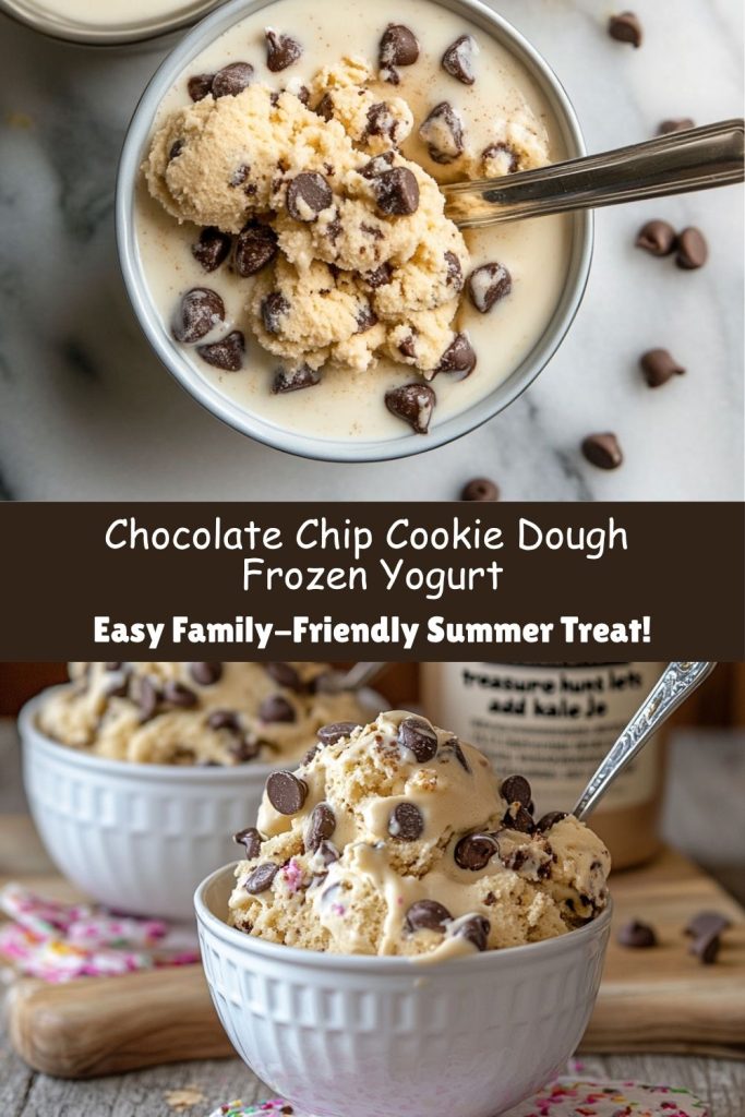 Chocolate Chip Cookie Dough Yogurt Delight