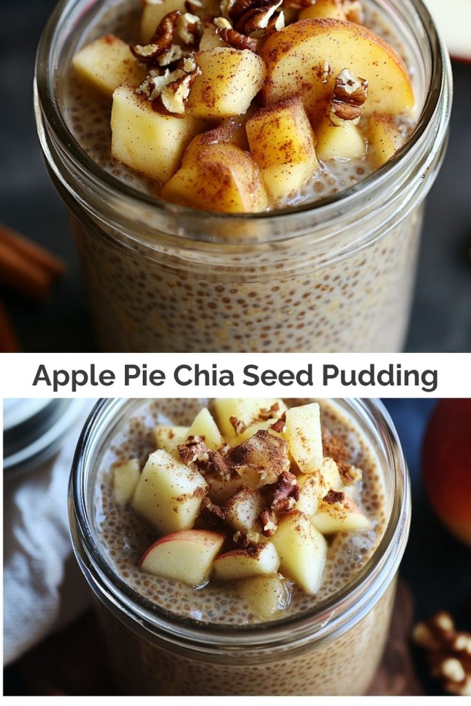 Apple Pie Chia Seed Pudding