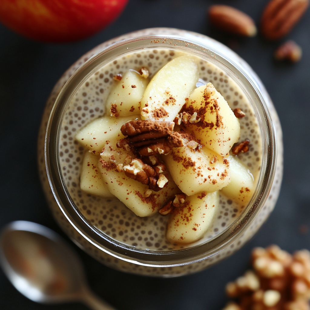 Apple Pie Chia Seed Pudding
