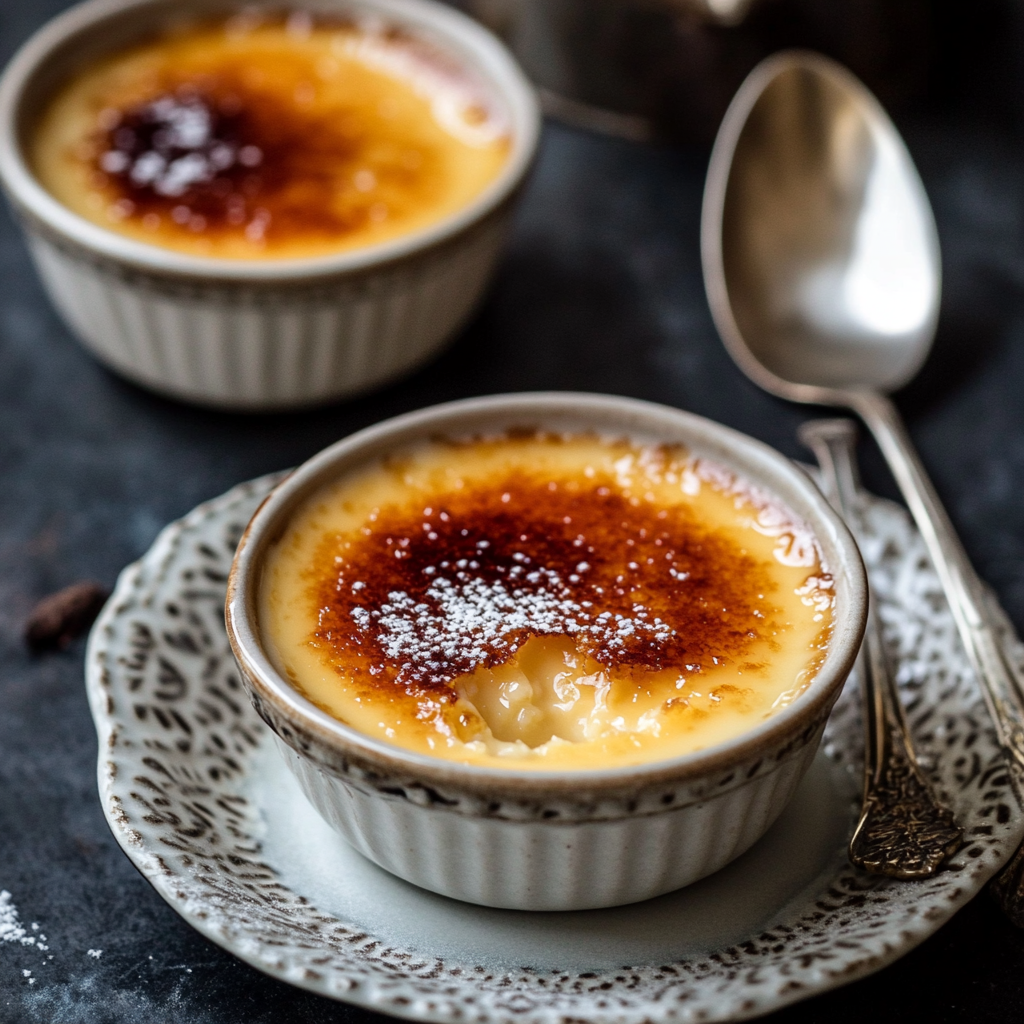 Bourbon Vanilla Crème Brûlée