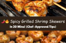 Spicy Grilled Shrimp Skewers