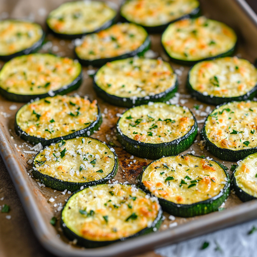 Baked Parmesan Zucchini