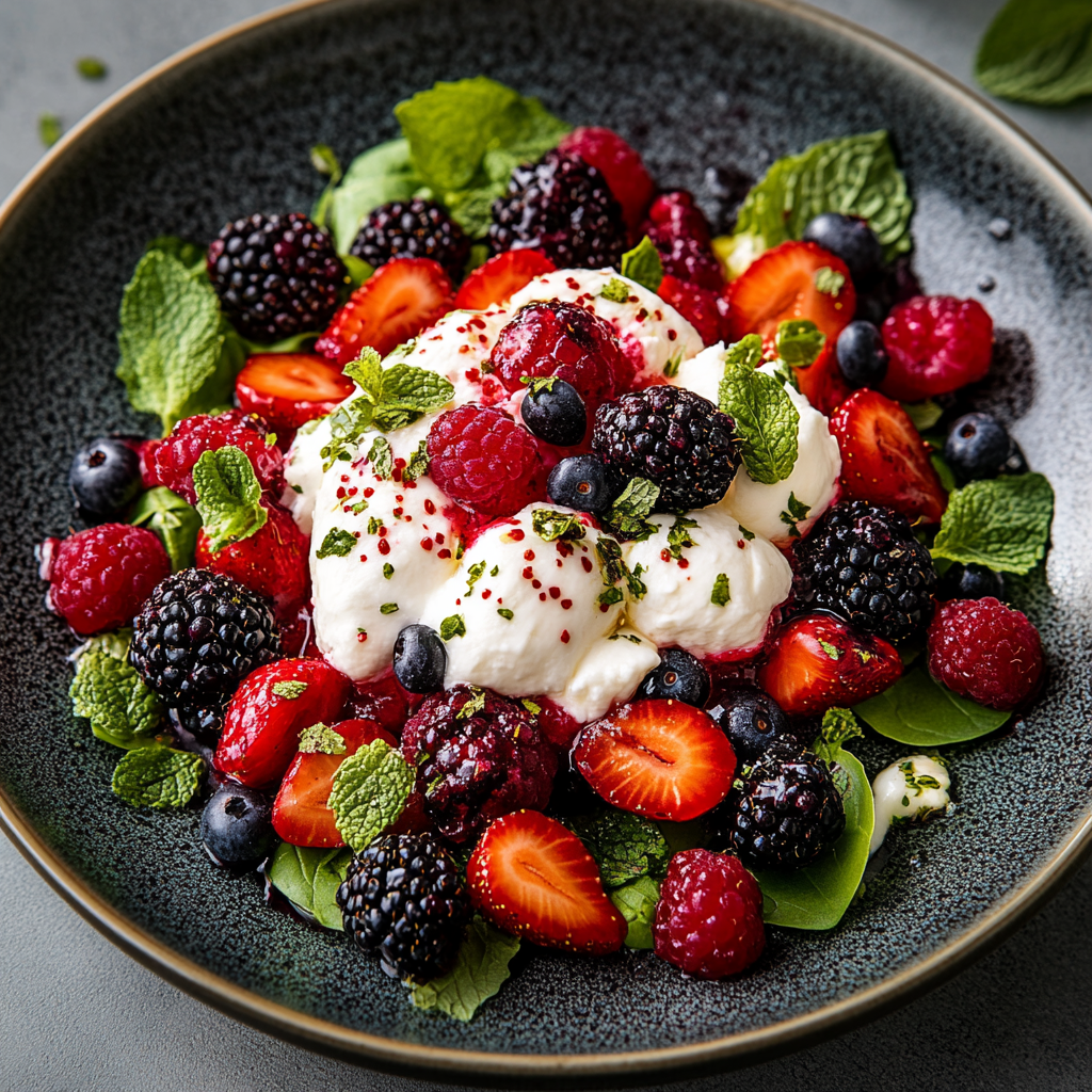 Berries & Burrata Salad