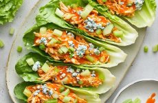 Buffalo Chicken Lettuce Boats