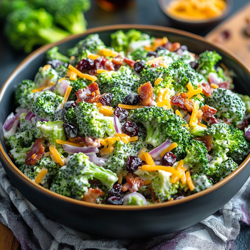 The Best Broccoli Salad