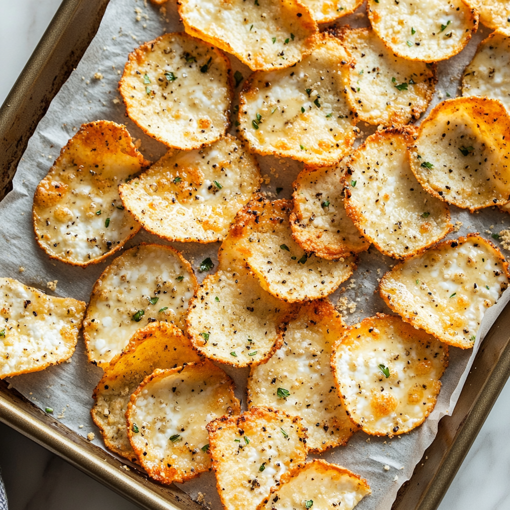 Cottage Cheese Chips