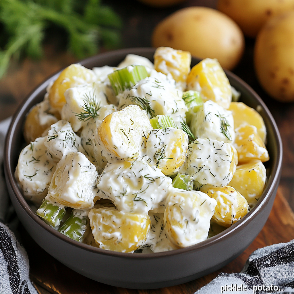 Dill Pickle Potato Salad