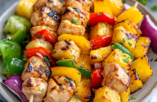 Teriyaki Grilled Chicken Kabobs