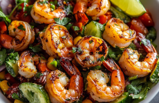 Chili Lime Shrimp Salad