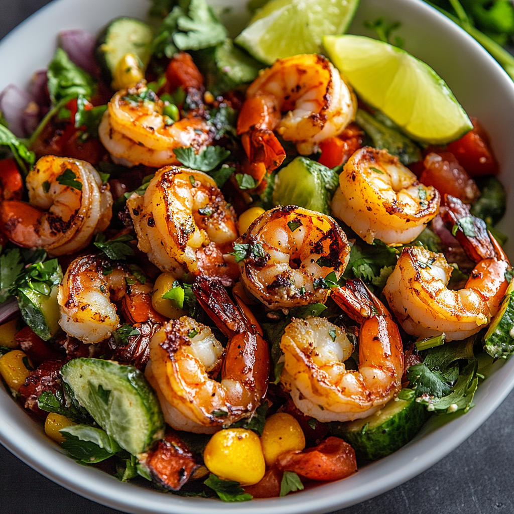 Chili Lime Shrimp Salad