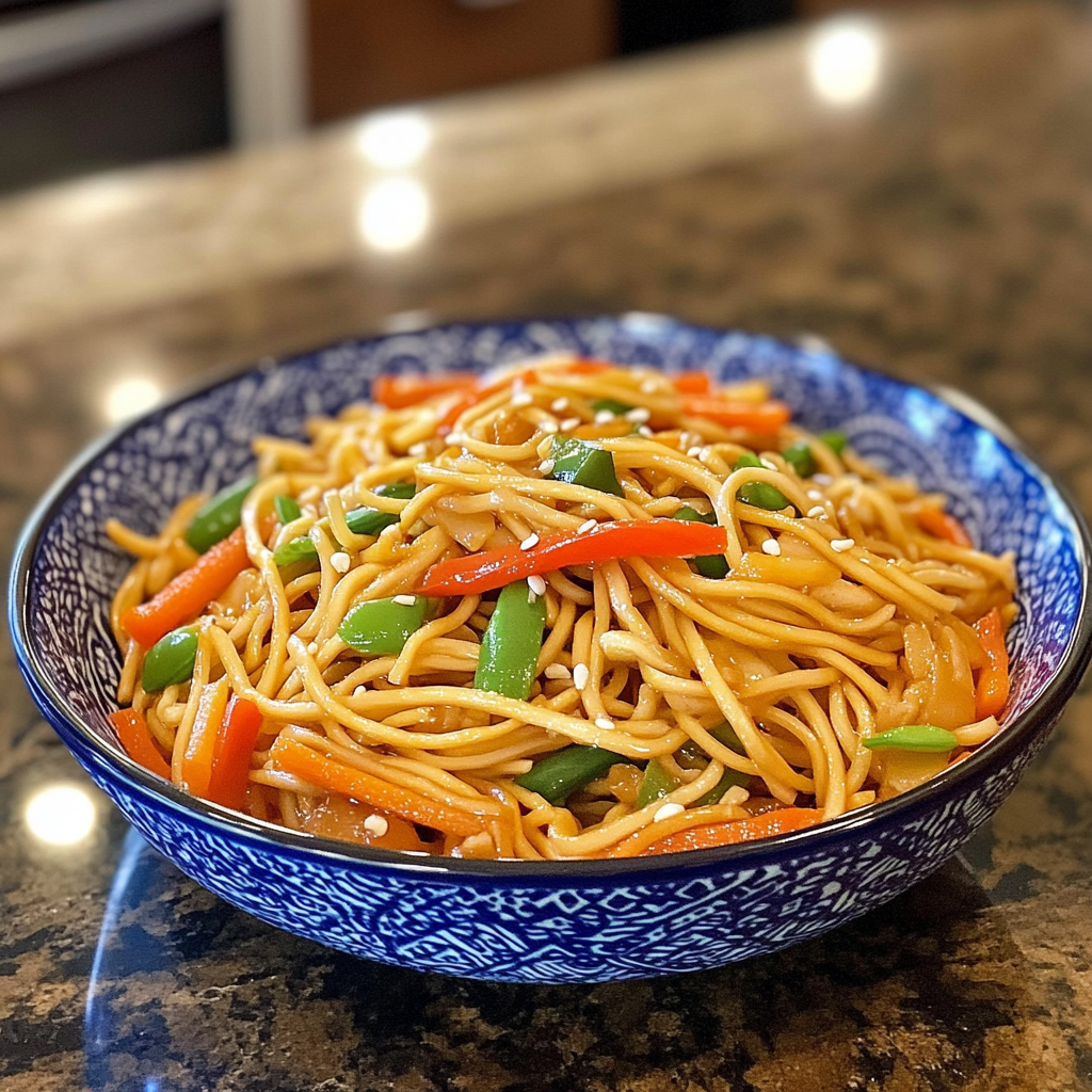 Easy Homemade Lo Mein