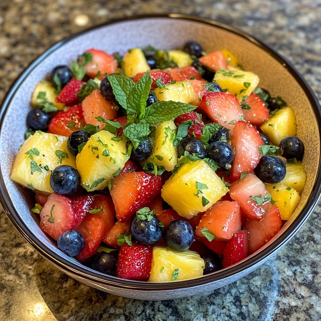Mojito Fruit Salad