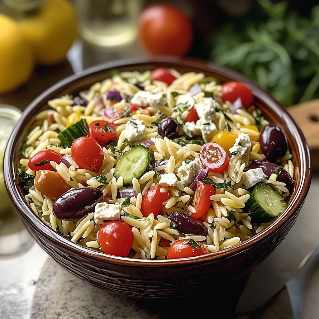 Greek Orzo Salad