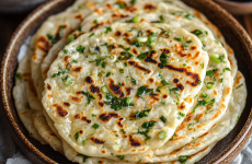 Grilled Garlic Scallion Pancakes