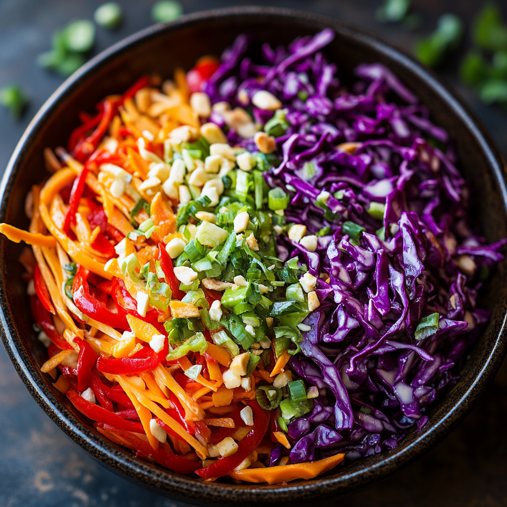 Rainbow Crunch Slaw