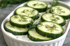 5-Minute Cucumber Snack with Ranch Flavors