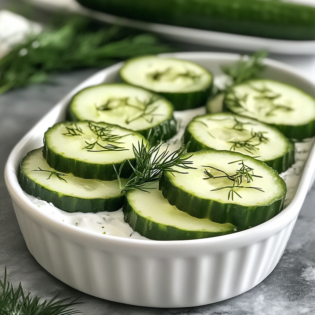 5-Minute Cucumber Snack with Ranch Flavors