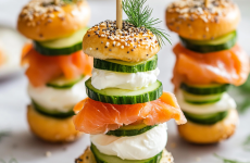 Bagel Bite Skewers