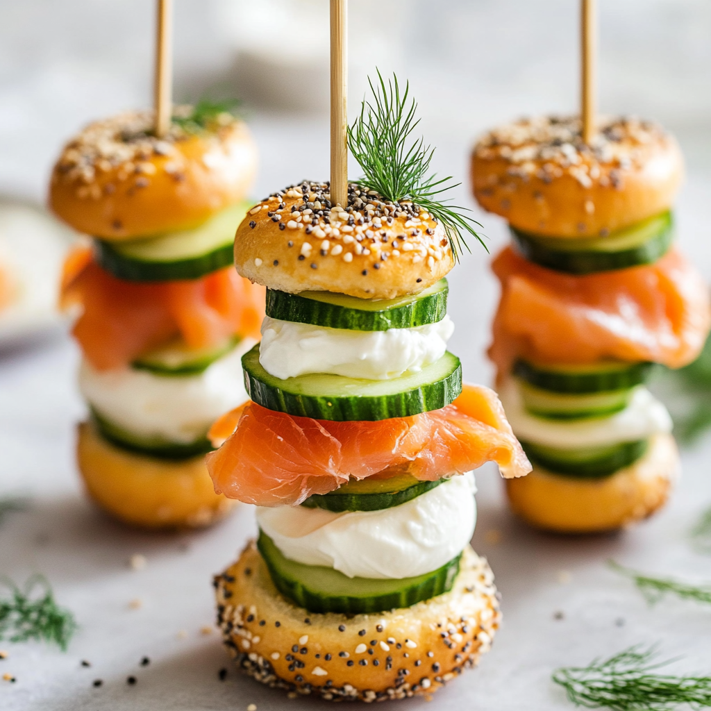 Bagel Bite Skewers