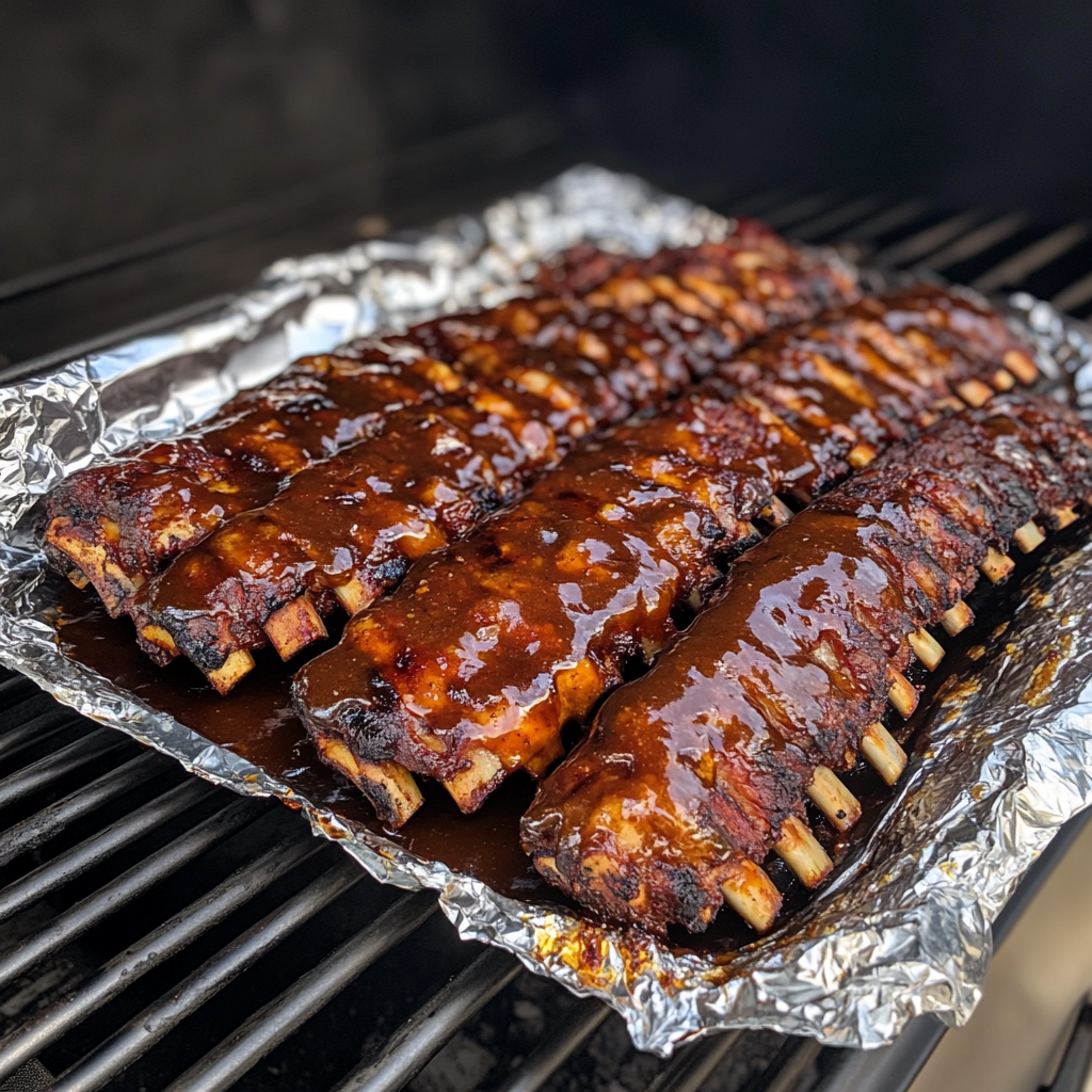 BBQ Honey Garlic Ribs