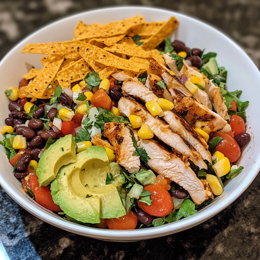 Tex-Mex Chopped Chicken Salad