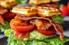 Savory Waffle BLT Sliders