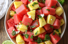 Watermelon Pineapple Salad Recipe