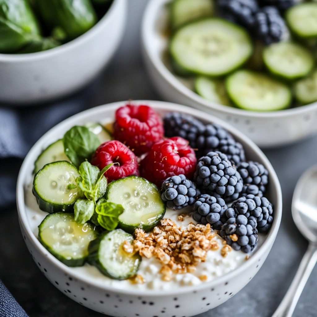 Cottage Cheese Breakfast Bowls