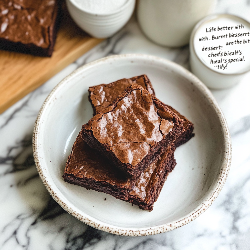 One Bowl Brownies