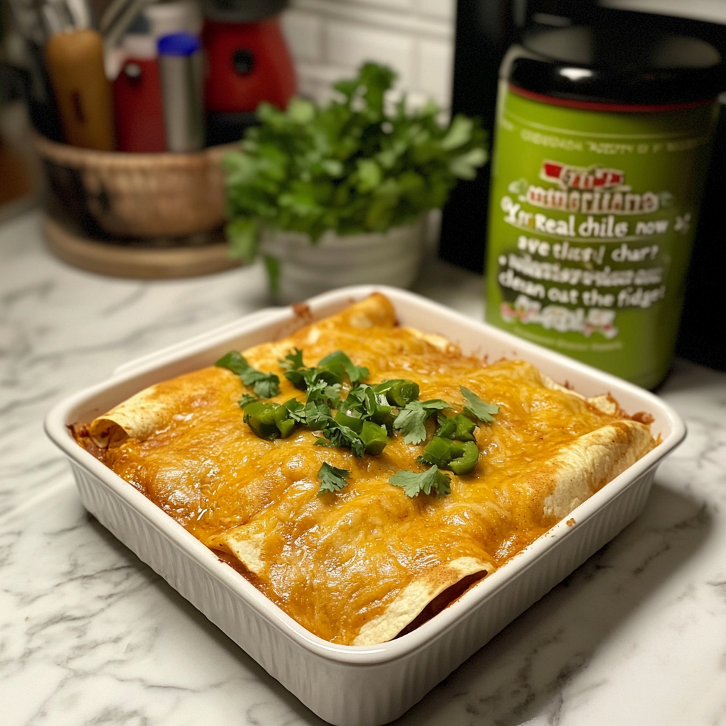Green Chile Enchiladas