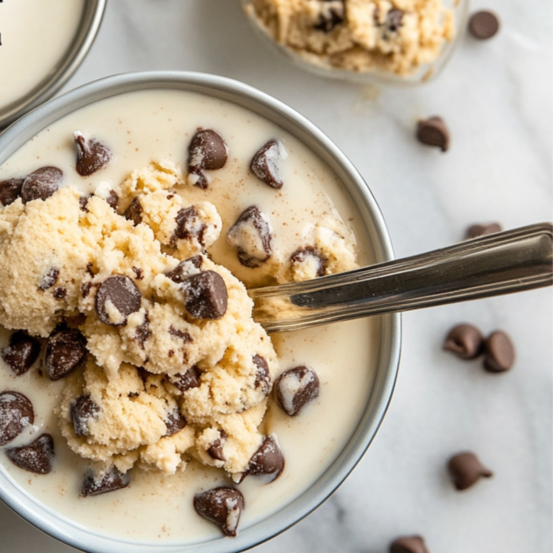 Chocolate Chip Cookie Dough Yogurt Delight
