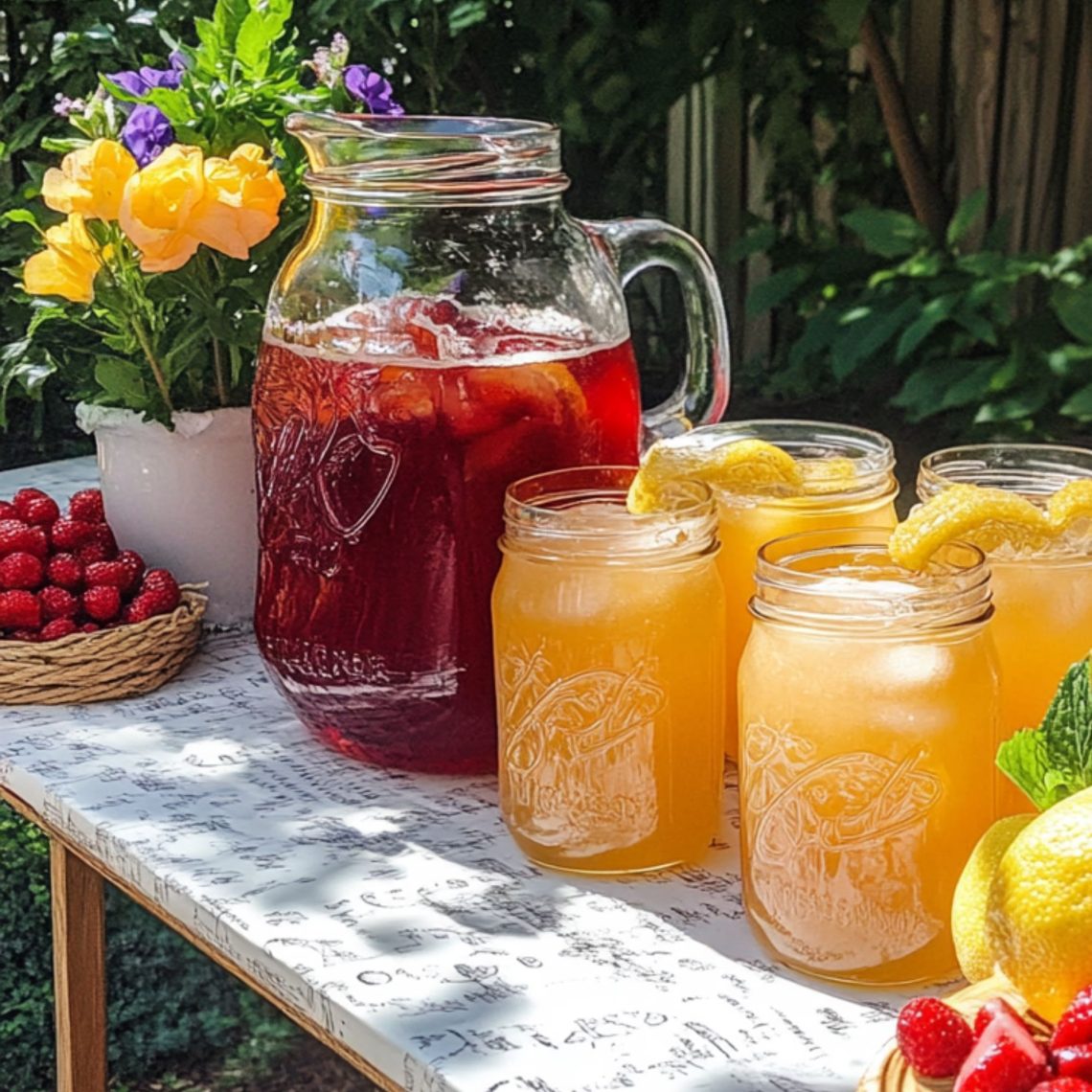 DIY Lemonade & Sweet Tea Bar