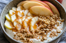 Apple & Peanut Butter Yogurt Bowl
