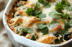 Chicken Poblano Casserole